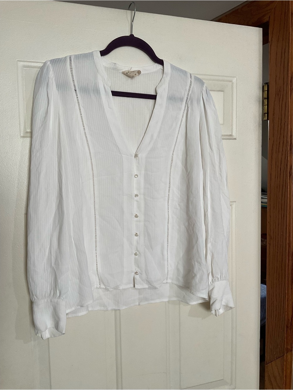 Sezane blouse long sleeve